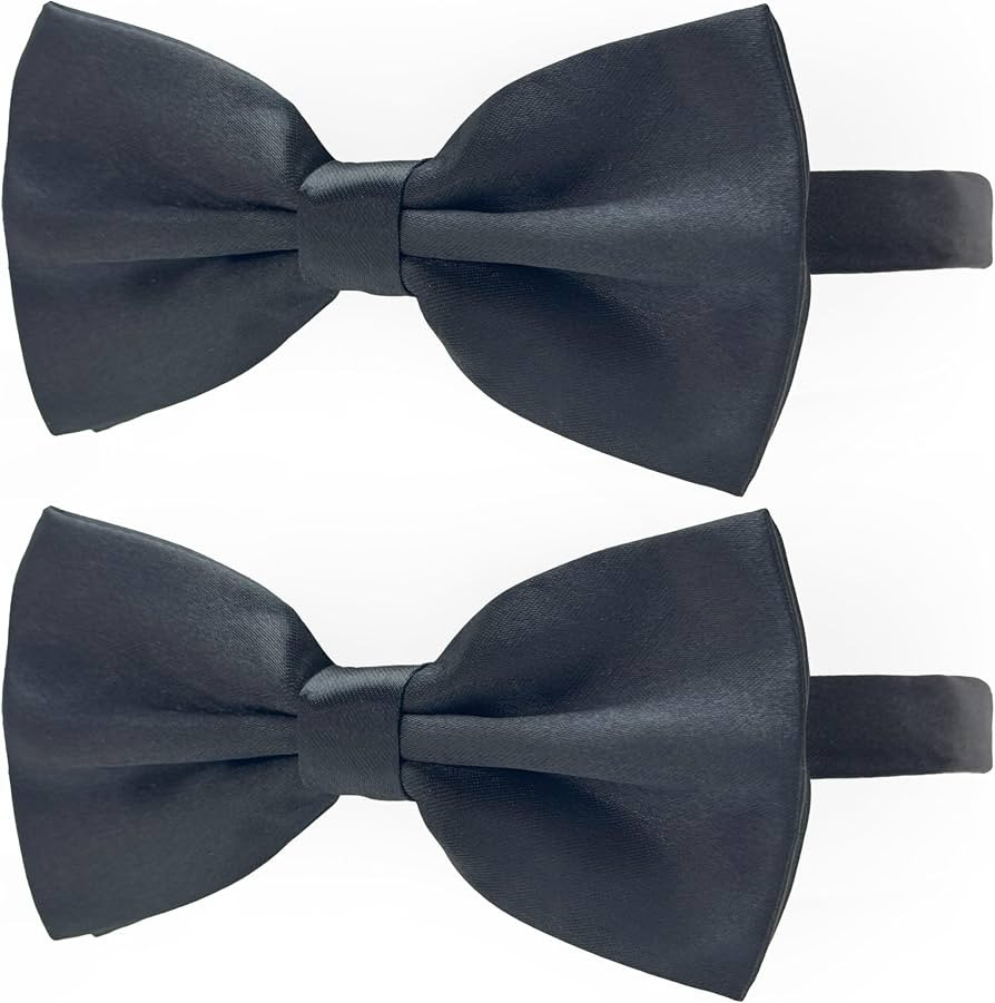 Black Bow Tie for Dogs, KOOLMOX Adjustable Dog Bow Tie Collar for Medium and Large Dogs Cats Pets... | Amazon (US)