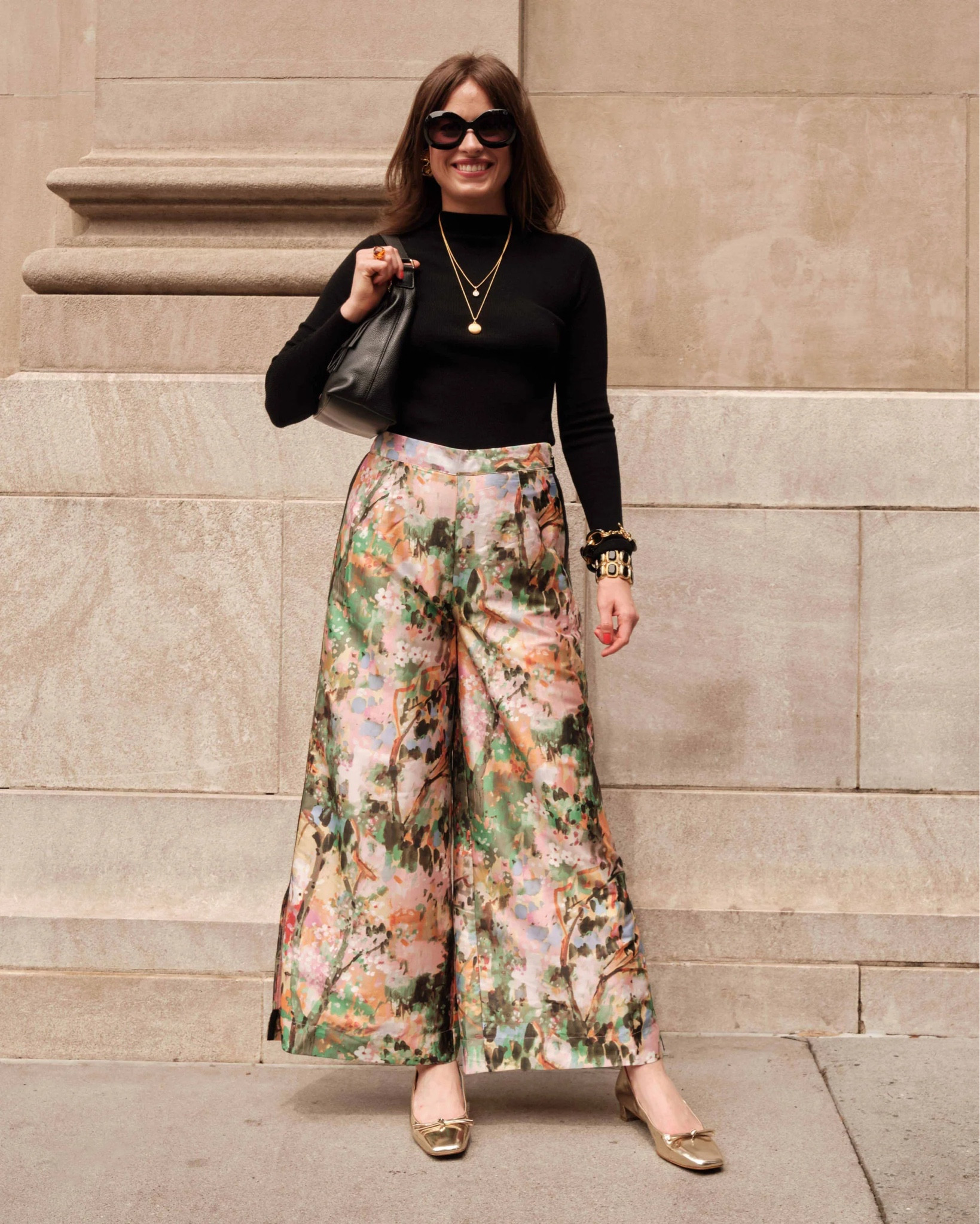 Fall outfits! How fabulous and chic is this new arrival from Frances Valentine? #falloutfits #pants #falloutfit #workoutfit #widelegpants 

#LTKSeasonal #LTKitbag #LTKstyletip