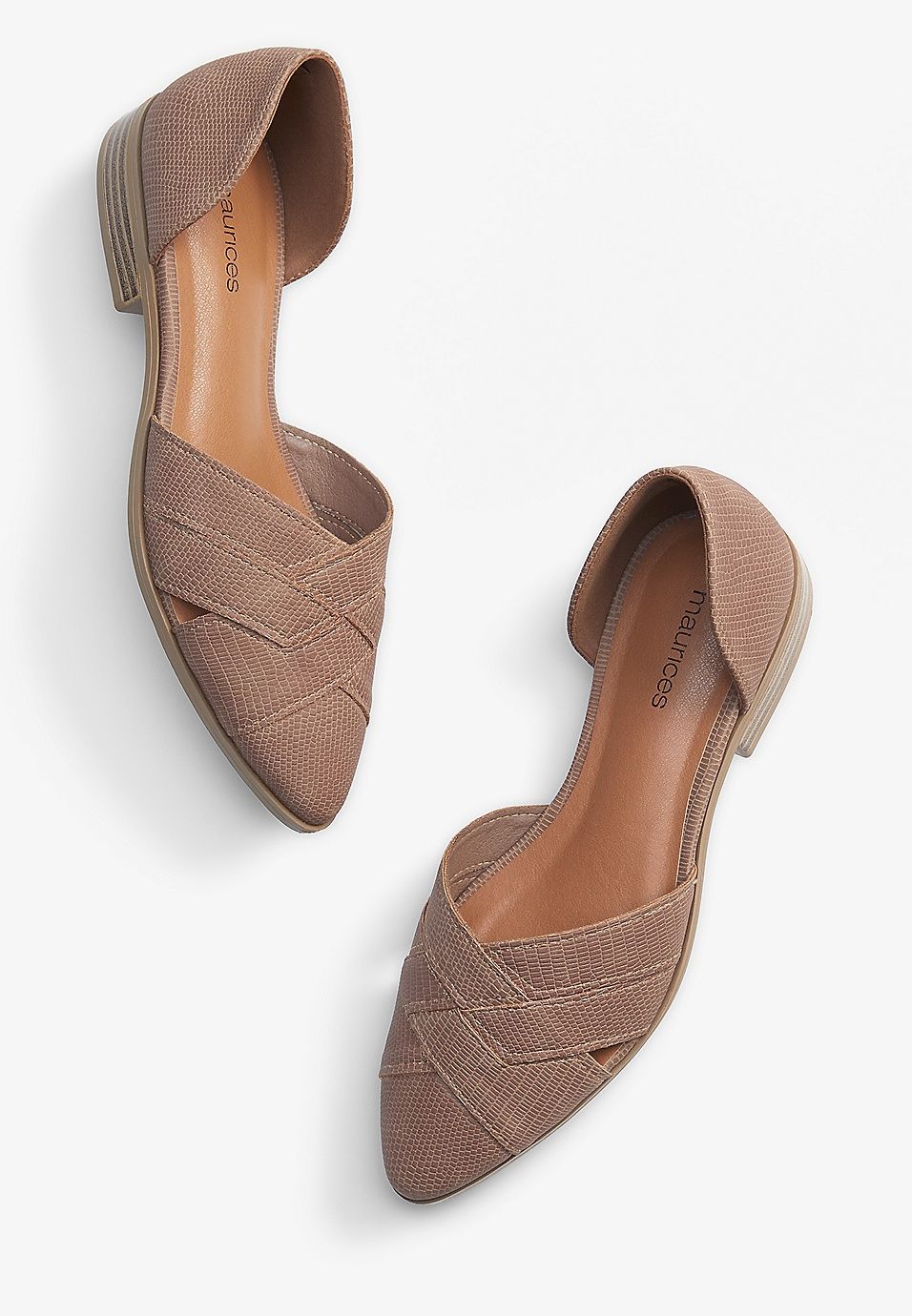 SuperCush Shelby D'Orsay Flat | Maurices