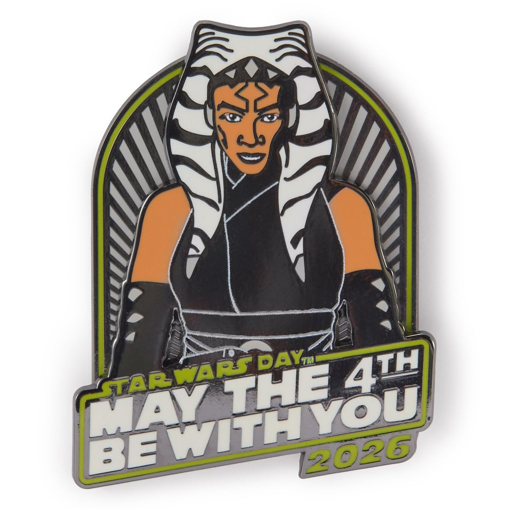 Ahsoka Tano ''May the 4th Be With You'' 2026 Pin – Star Wars Day – Limited Release | Disney Store