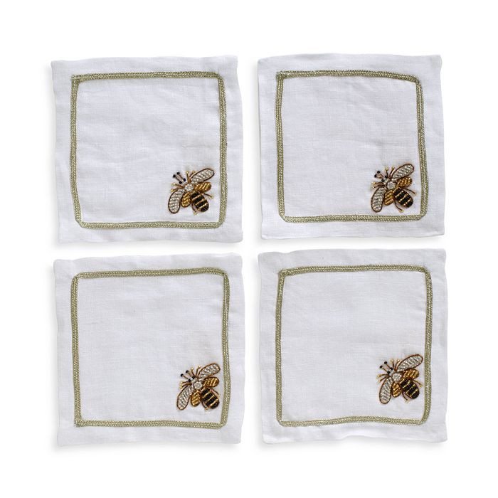 Joanna Buchanan Bee Cocktail Napkins, Set of 4 Home -  Dining & Entertaining -  Table Linens -  N... | Bloomingdale's (US)