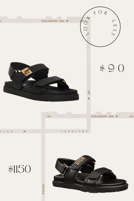 Dior strappy sandal look for less! 

#LTKFind #LTKunder100 #LTKshoecrush