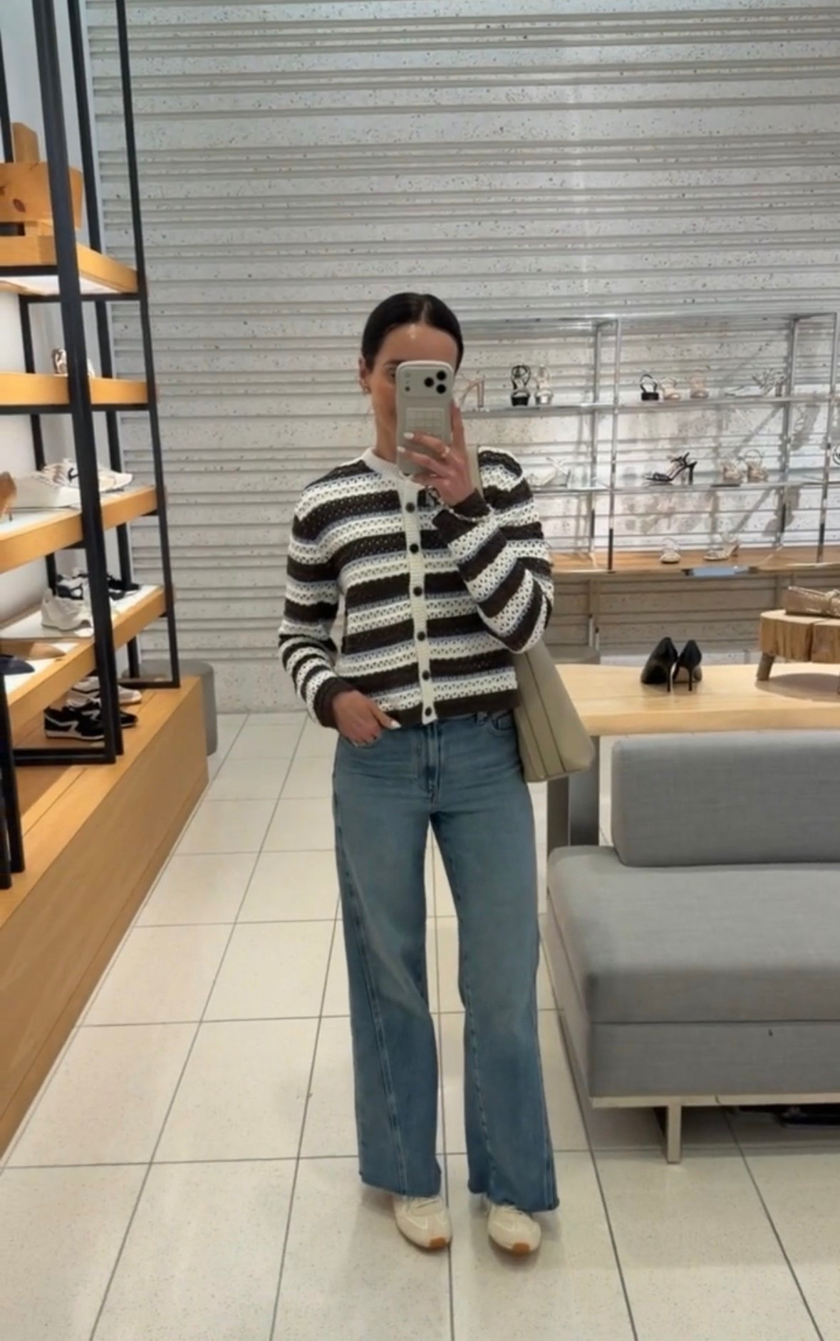 This striped cardigan is such a good find, it feels elevated but still so easy to wear and pairs perfectly with relaxed denim.

striped cardigan, zara finds, casual outfit, everyday style, spring outfit ideas, relaxed denim, chic basics, neutral wardrobe, annabrstyle 

#LTKootd #LTKSeasonal #LTKOver40