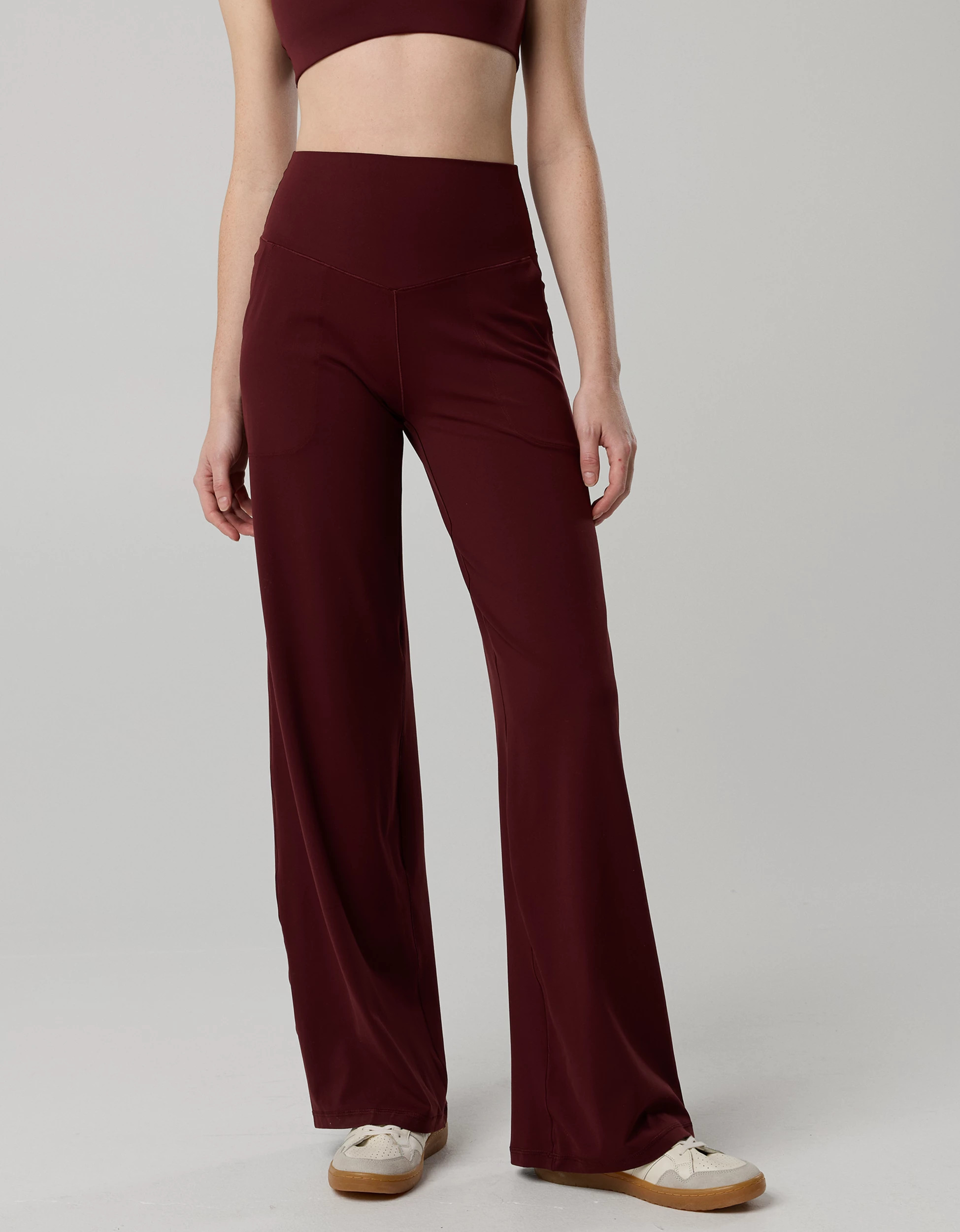 OFFLINE By Aerie Real Me XTRA High Waisted Trouser | American Eagle Outfitters (US & CA)