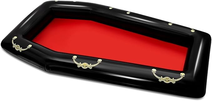 Aoriher 1 Pack 52" Halloween Inflatable Coffin Cooler Fake Coffin Floatie | Amazon (US)