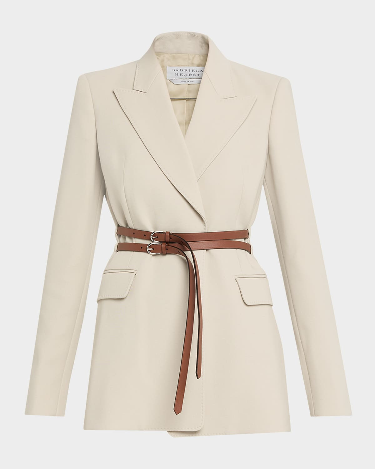 Daniel Wrap Belted Blazer Jacket | Neiman Marcus