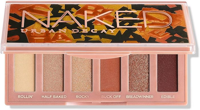 Urban Decay Naked Mini Eyeshadow Palette - 6 Multi-use Shades, Ultra-Blendable, Lasts Up to 12 Ho... | Amazon (US)