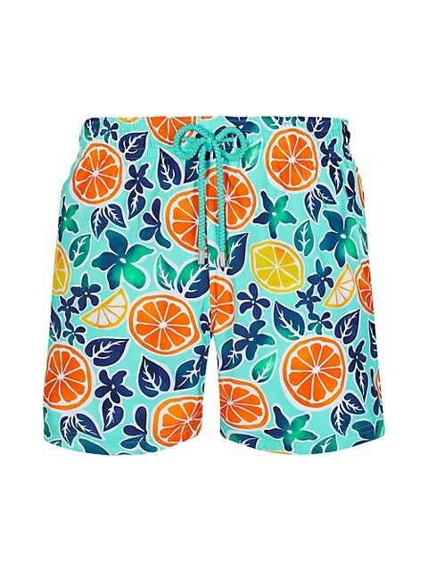 Citro Print Drawstring Swim Trunks | Saks Fifth Avenue