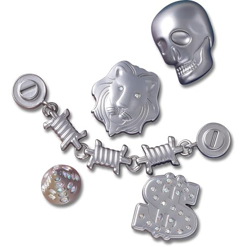 Crocs Jibbitz Bling & Jewelry Shoe Charm Packs, Bling Bling, 5-Pack | Amazon (US)