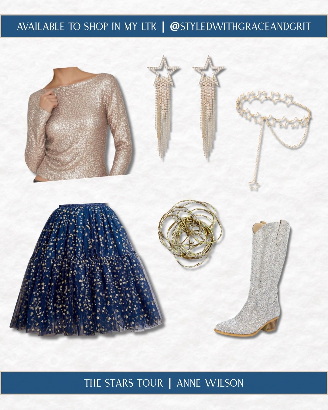 The Stars Tour Outfit: Lookbook 

#LTKTravel #LTKootd #LTKgrwm