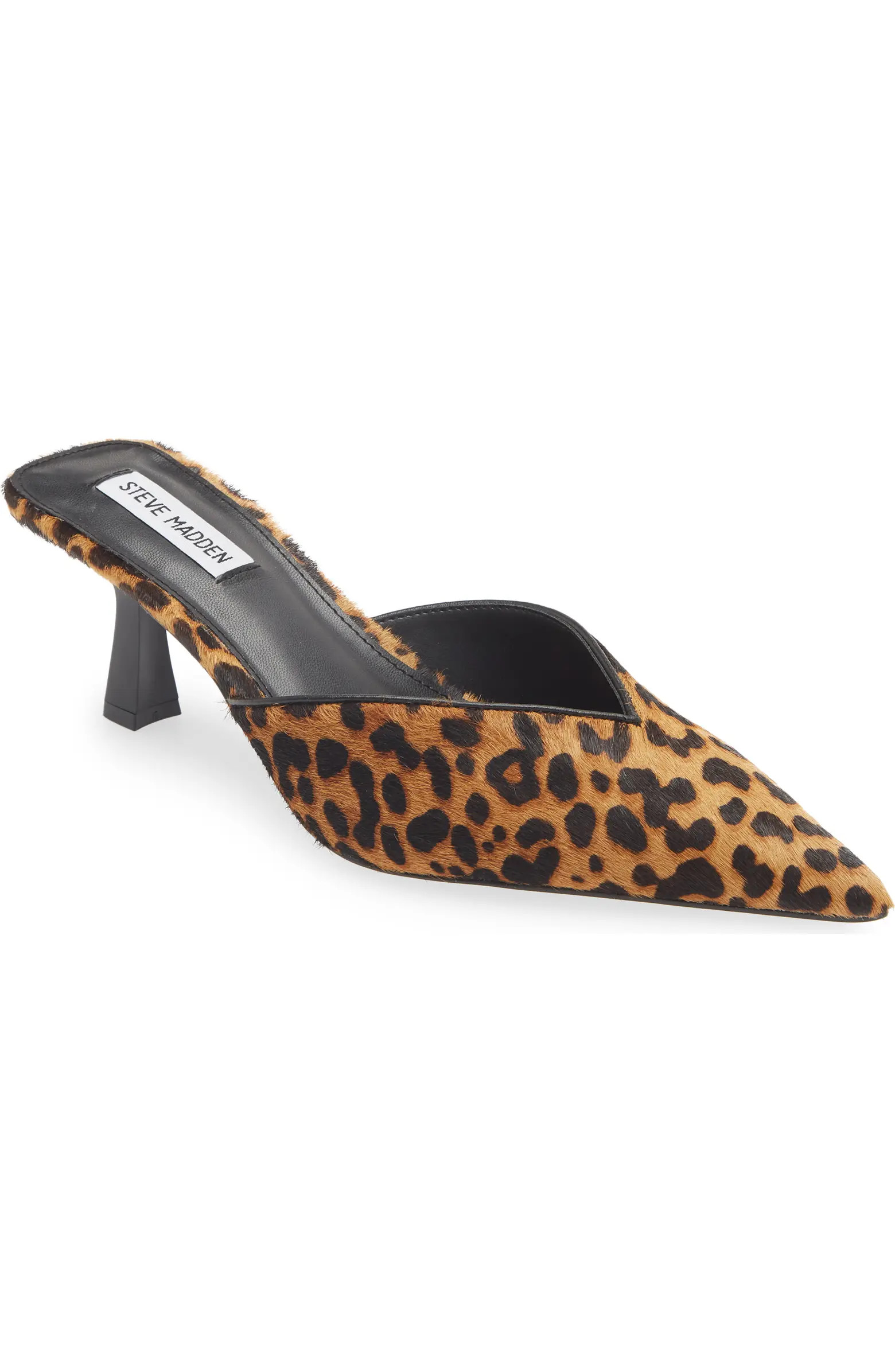 Mod-A Leopard Print Genuine Calf Hair Mule (Women) | Nordstrom