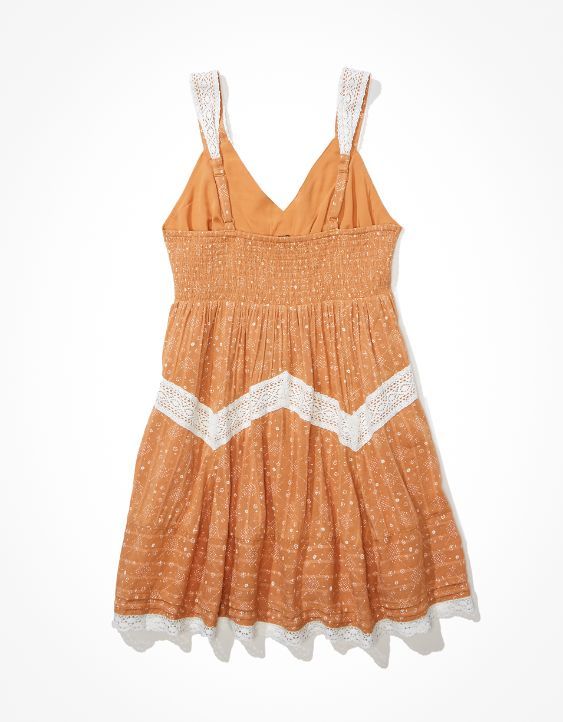AE Lace Inset Mini Dress | American Eagle Outfitters (US & CA)