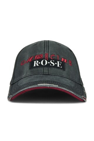 Martine Rose Roll Back Cap in Grey | FWRD 