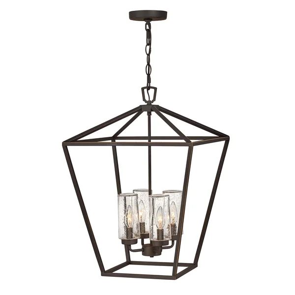 Alford Place 4 -Bulb 24.5'' H Outdoor Chandelier | Wayfair North America