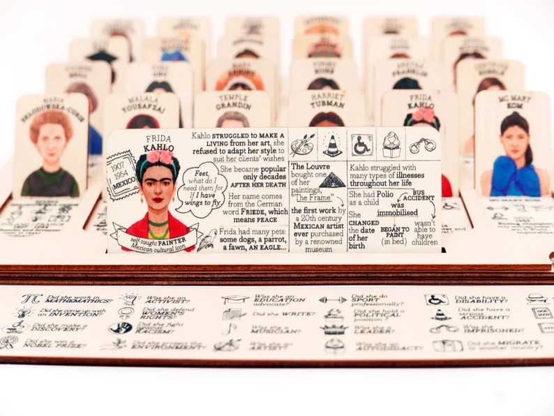 AMAZING WOMEN GAME in Wood  Xmas Delivery Who's She | Etsy | Etsy (US)