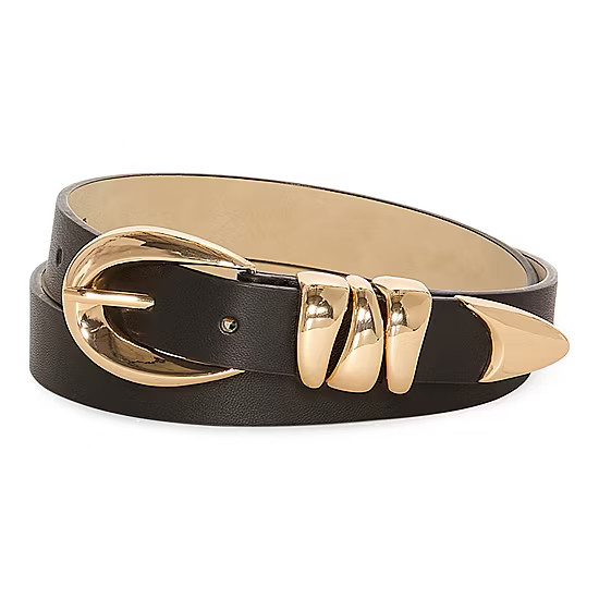 Worthington Oval Geo Tri Keeper Womens Belt | JCPenney