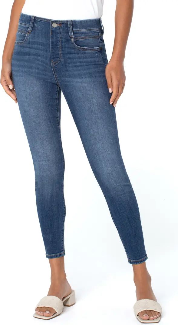 Liverpool Los Angeles Gia Glider Pull-On High Waist Skinny Jeans | Nordstrom | Nordstrom