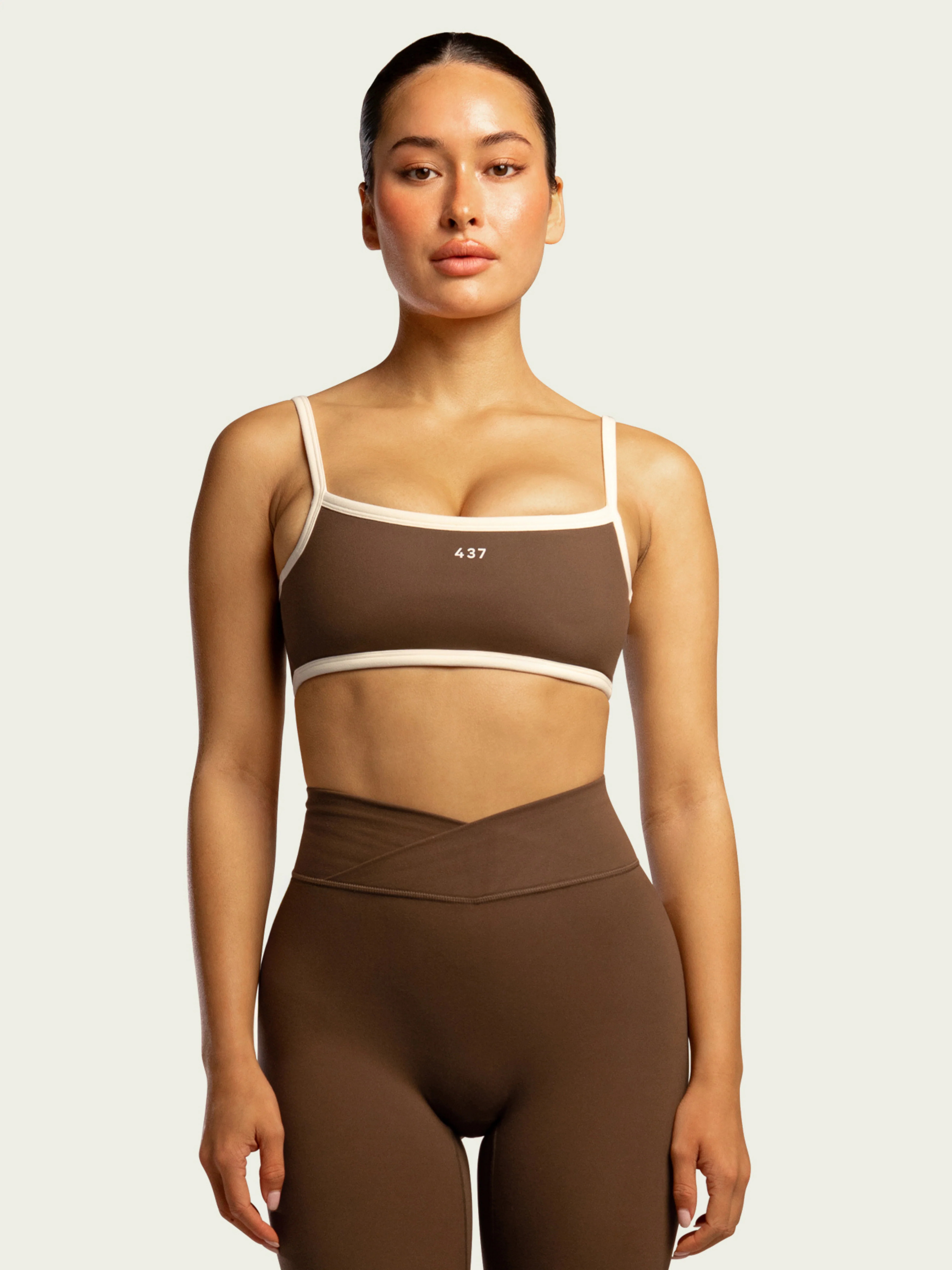 The Micro Bra Teddy & Cream | 437