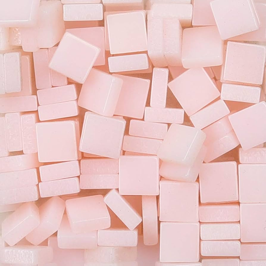 200 Pieces Mosaic Tiles Stained Glass - Assorted Colors for Art Craft and Home Decorations - Mosa... | Amazon (US)