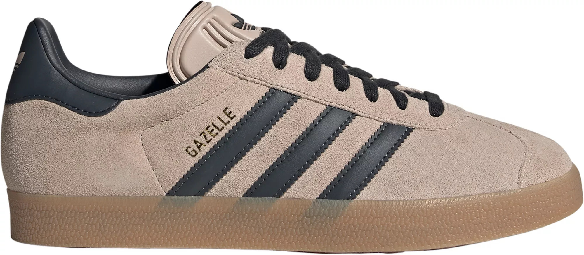 adidas Originals Gazelle Shoes, Men's, M4/W5, Tan/Black | Dick's Sporting Goods