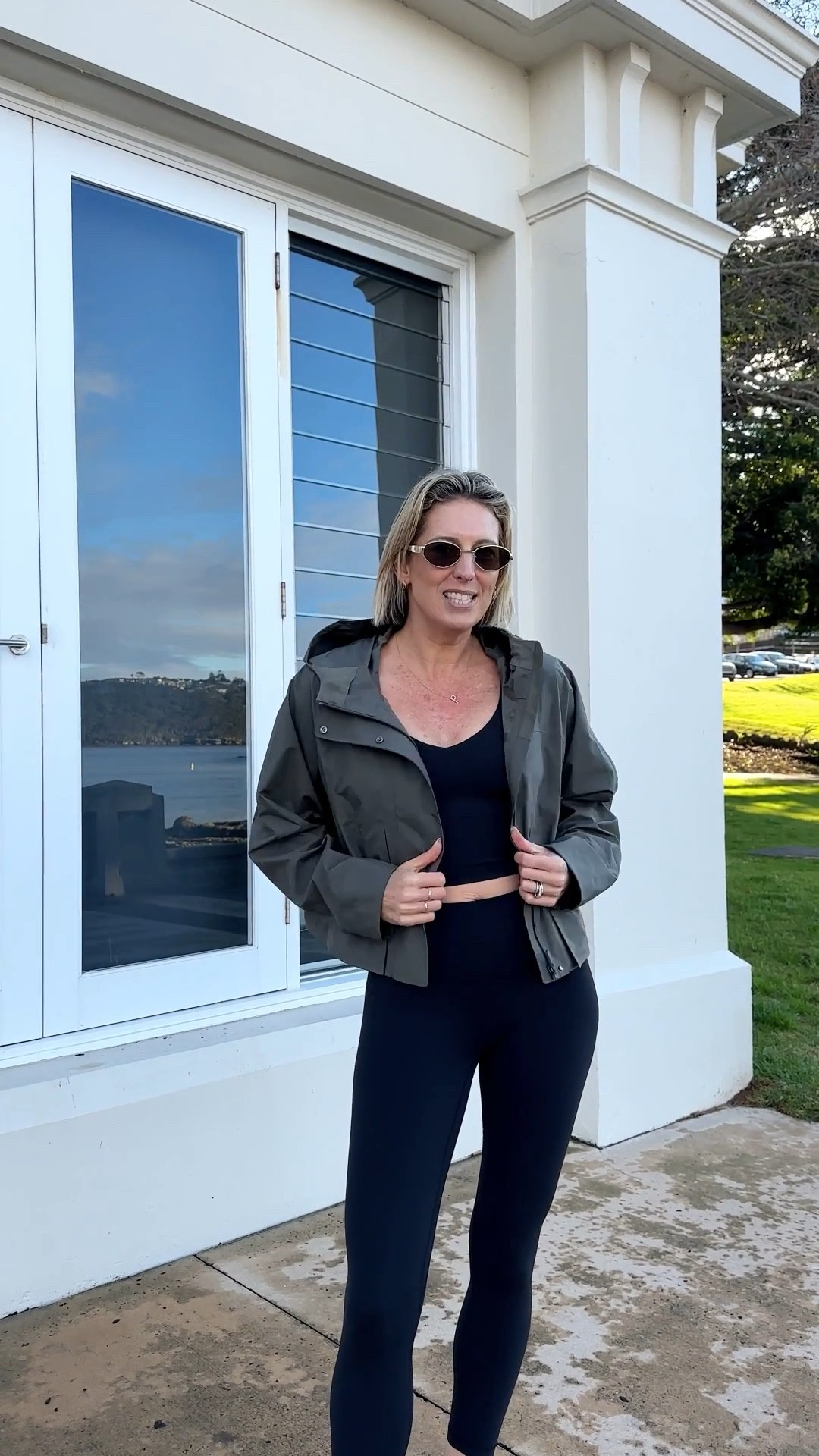 SUN is out, Lululemon is on! I absolutely love the Align range - the soft hand feel and variety of styles. I’m wearing:
• The Align Tank Top - it has a built in shelf bra, wide straps, and is SO comfortable. 
• The new Align No Line high-rise pants - which come in 3 lengths, I'm in the 25" (also come in 28”)
• The Rain Chaser Jacket - the relaxed cropped fit and the pockets which double as vents to help cool your core! The cinchable hem helps add dimension and volume to your outfit whenever you need. 

#LTKfitness #LTKaustralia #LTKspring