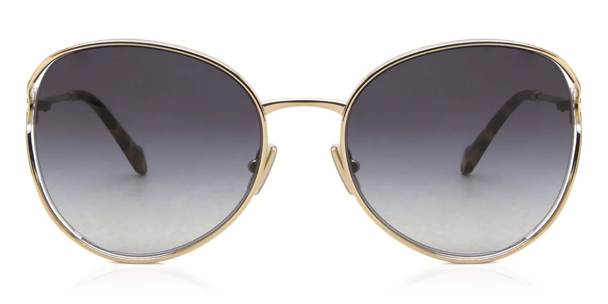 Miu Miu MU53YS ZVN5D1 Women’s Sunglasses Gold Size 58 | SmartBuyGlasses Global