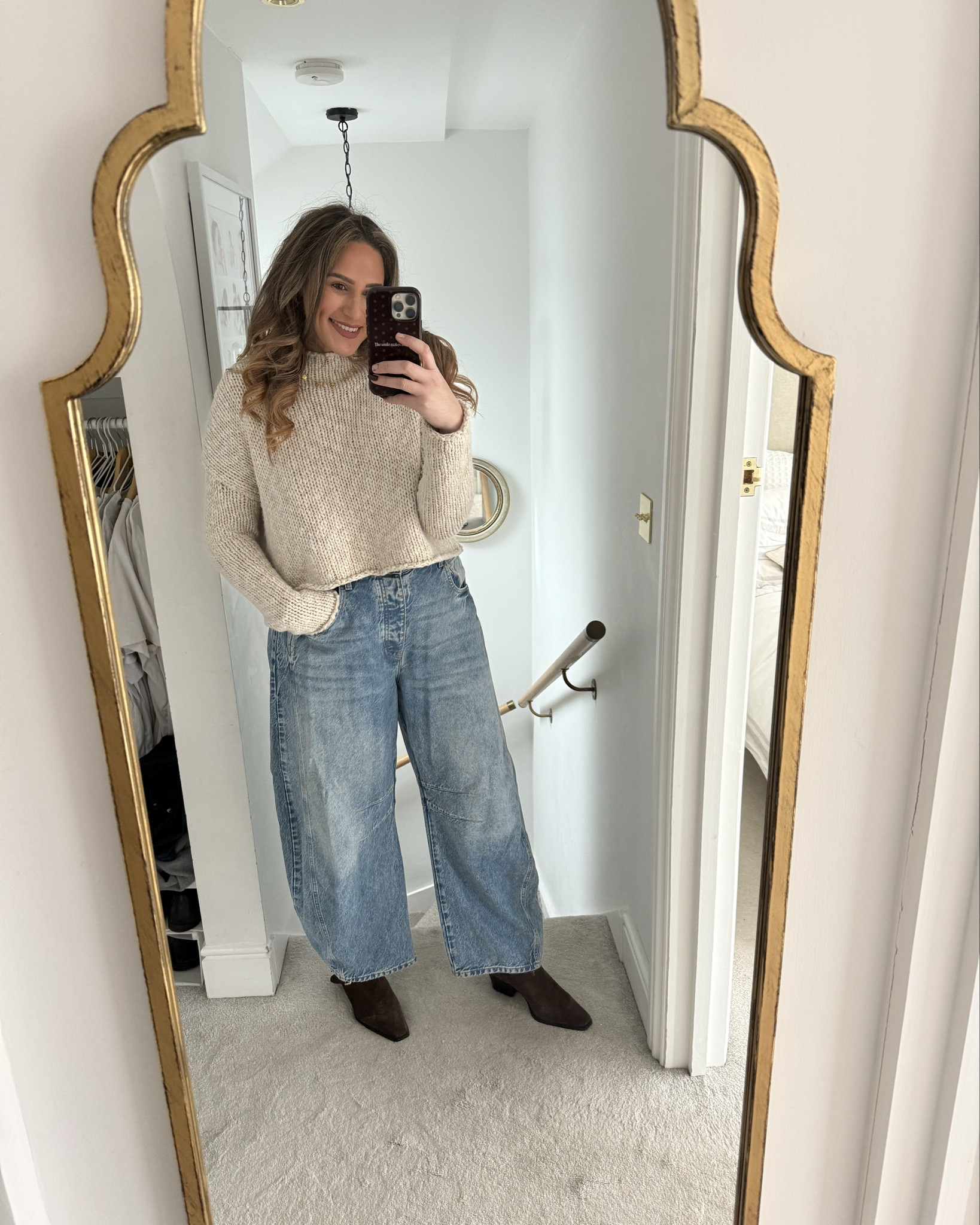 Saturday OOTD for my friends baby shower featuring the OG barrel leg jeans !!

#LTKjeans #LTKuk #LTKspring