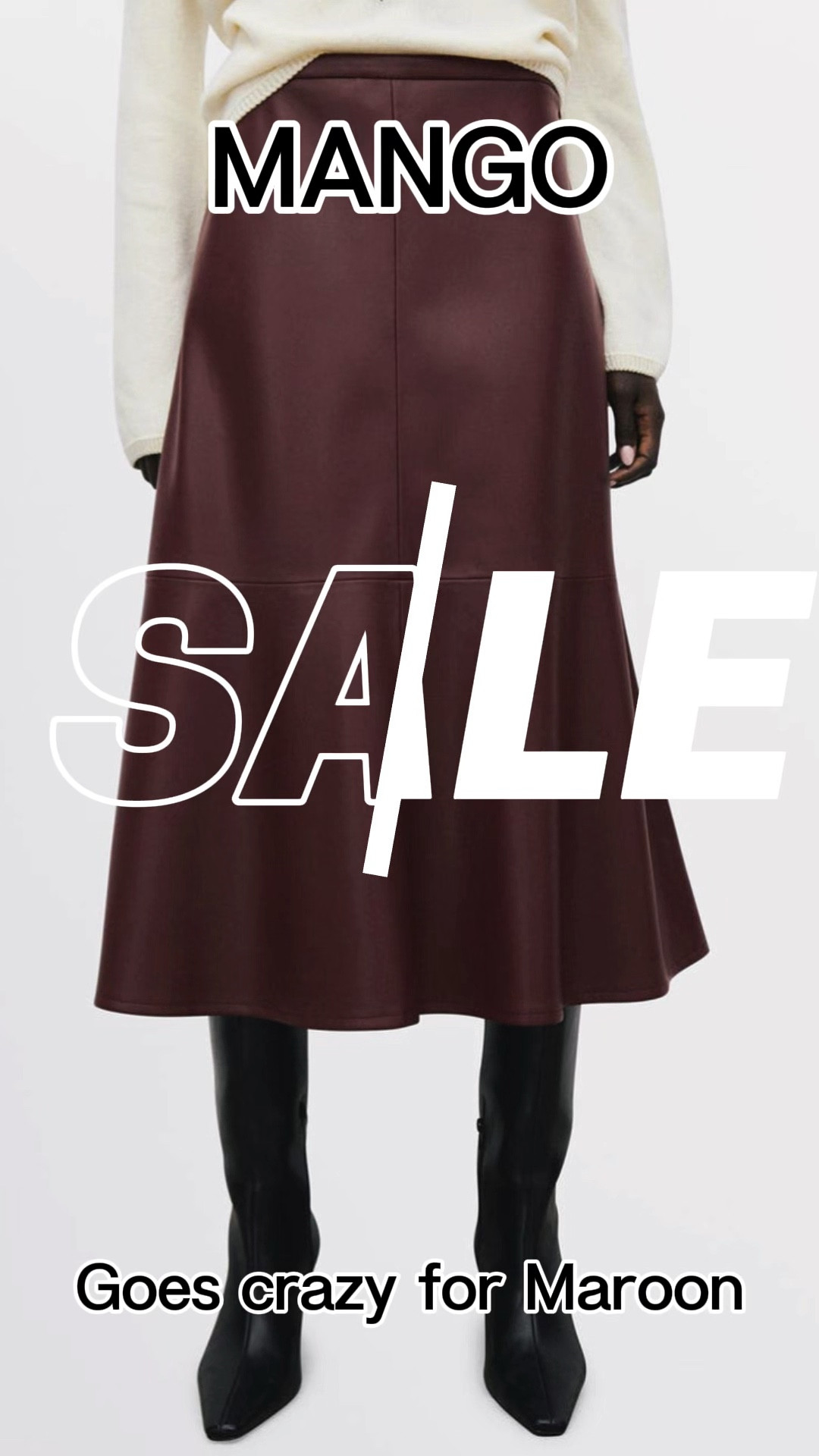 All Hands on Maroon!Mango at Nordstrom has officially cut prices on ALL their maroon pieces—perfect for this season. Sweaters, pants, skirts, blazers, even shoes are on sale. If maroon is your color, now is the time to mix, match, and grab your favorites before they are gone. And the color is still hot as far as trends so get over to Nordstrom quickly!!! 

#LTKFindsUnder50 #LTKFindsUnder100 #LTKSaleAlert