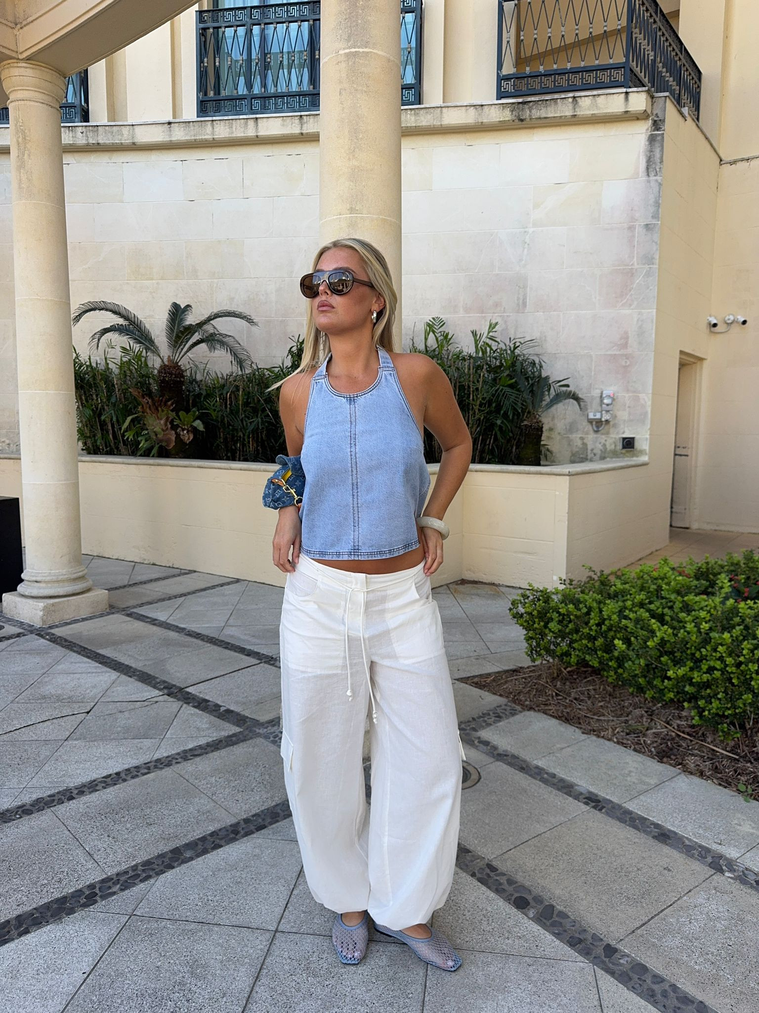 Aje top and pants paired with tony Bianco shoes 💙 

 #LTKFashionMonth #LTKaustralia #LTKstyletip