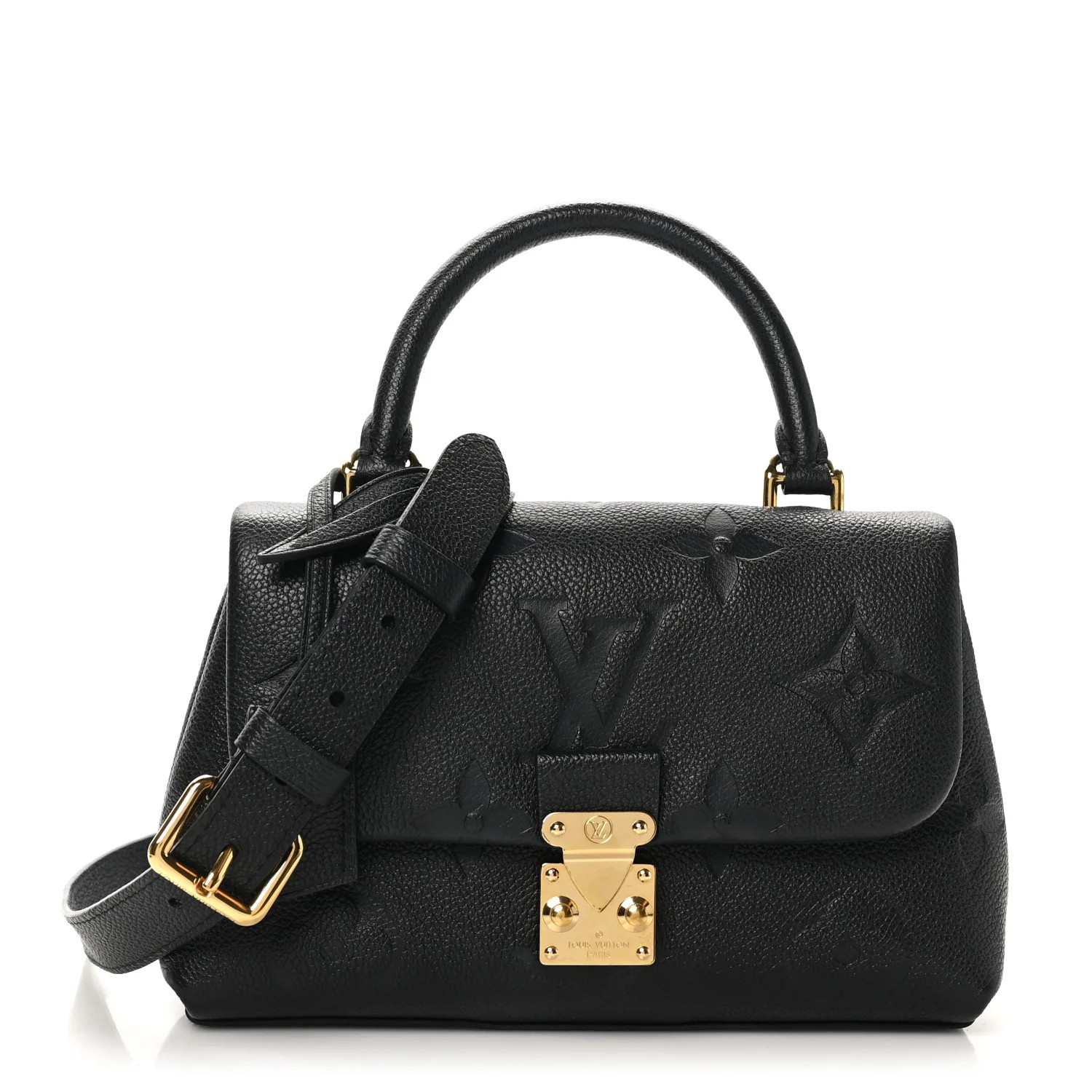 LOUIS VUITTON Empreinte Monogram Giant Madeleine BB Black | FASHIONPHILE | FASHIONPHILE (US)