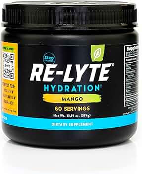 REDMOND Re-Lyte Hydration Electrolyte Mix (Mango) | Amazon (US)