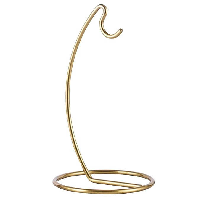 Banana Stand Holder, TY Storage Well Balanced Gold Iron Banana Stand, Banana Hanger with Hook for... | Amazon (US)