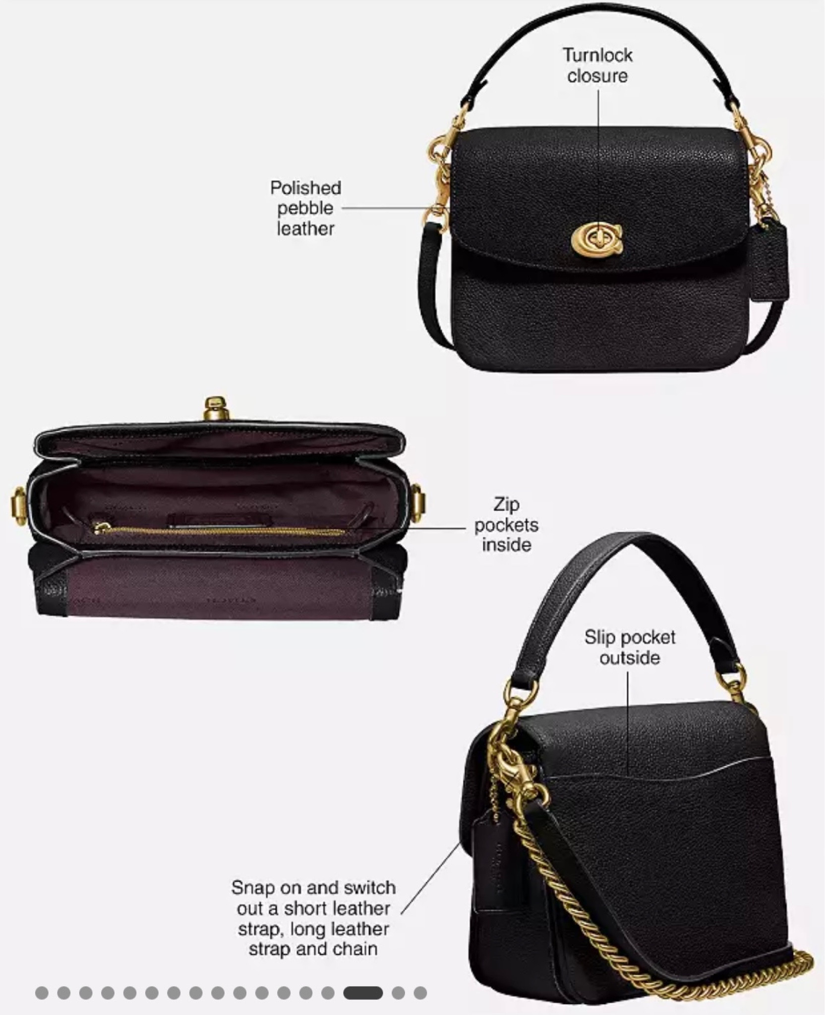 Coach Cassie 19 (black)

#LTKitbag