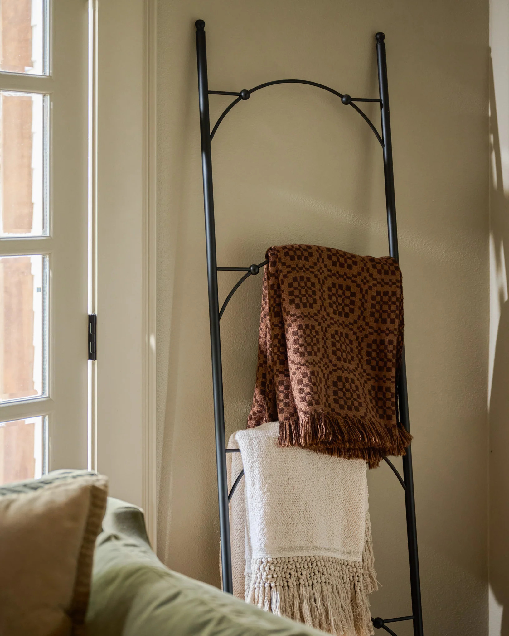 Gracie Metal Arched Ladder | Magnolia