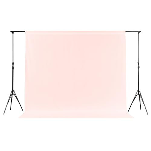 Joccun 6X9FT Blush Pink Backdrop Background for Photography,Polyester Backdrop Curtain Background Screen for Photography,Photoshoot,Video Recording,Studio(6X9ft,Blush Pink) | Amazon (US)