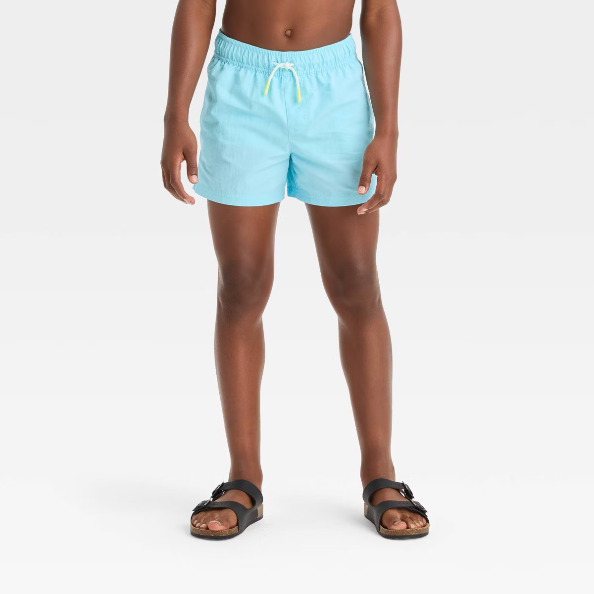 Boys' Solid Swim Shorts - art class™ Blue S | Target