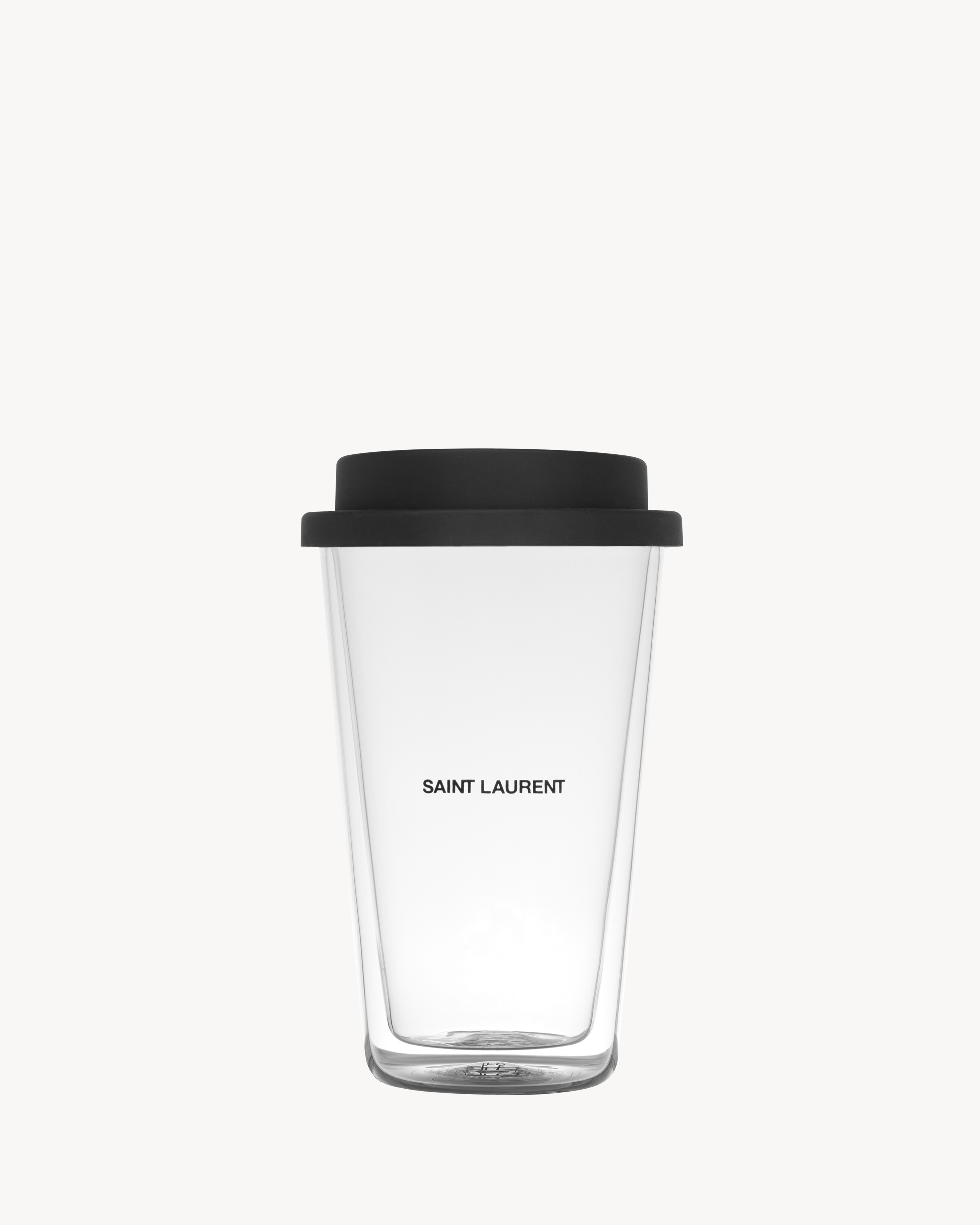 COFFEE MUG IN GLASS | Saint Laurent Inc. (Global)