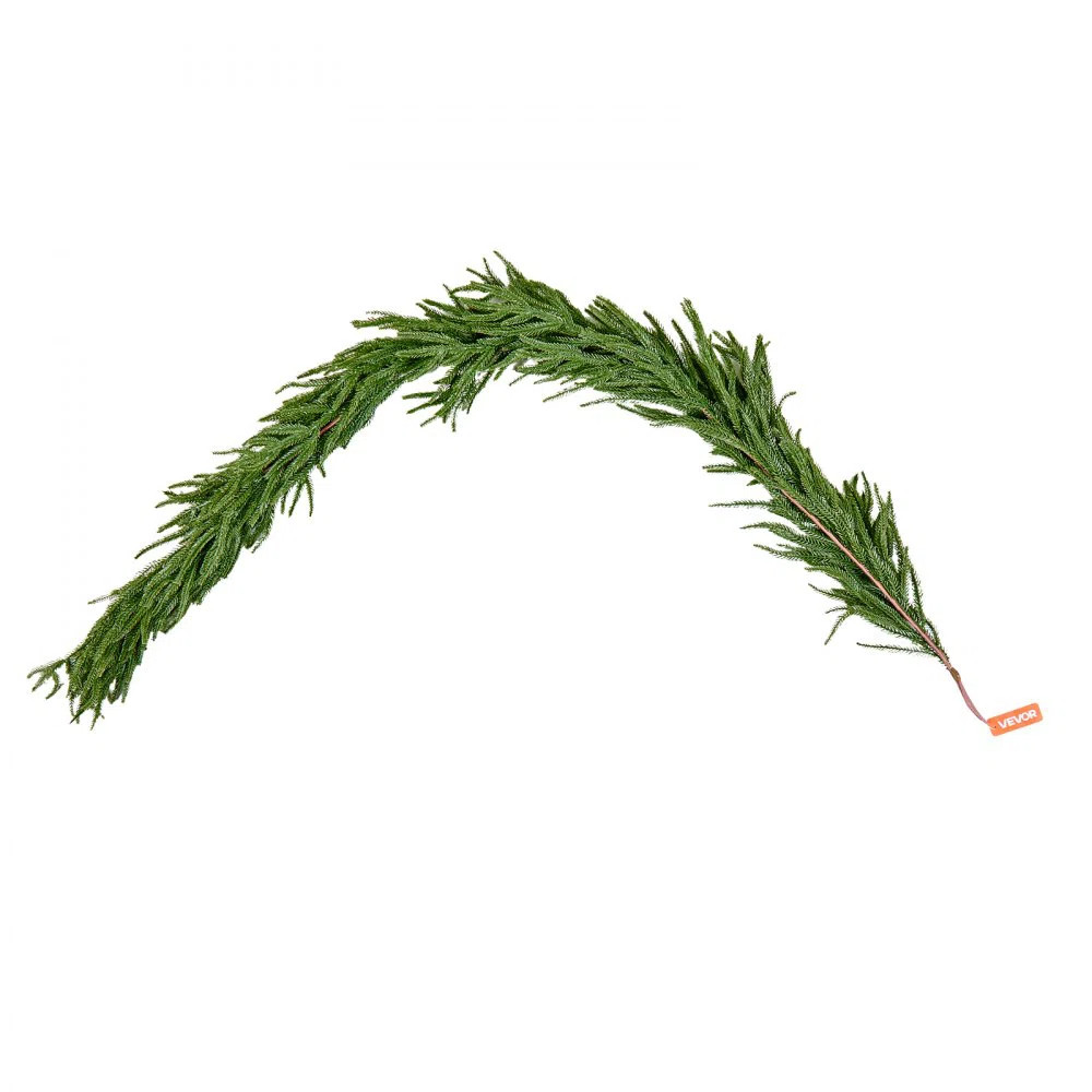 Christmas Garland, 6-FT Realistic Norfolk Pine Garland, Evergreen Real Touch Artificial Faux Gree... | Wayfair North America