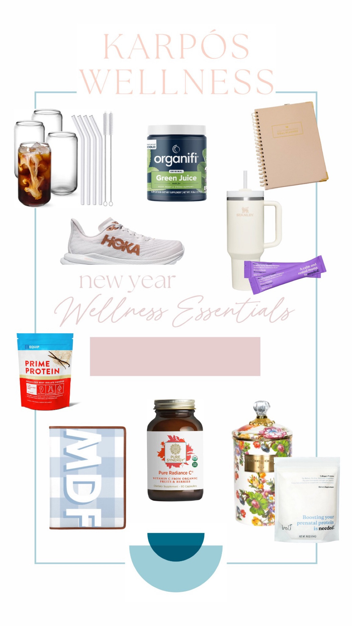 Start your new year with some fresh goods! ✨ I have and love all of these! #LTKwellness #nutrition #goals

#LTKbeauty