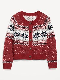 Matching Holiday Fair Isle Cardigan Sweater for Women | Old Navy (US)
