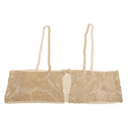 Shiny Rhinestone Chain Tank Top Women Spaghetti Strap Crop Top Sexy Bandeau Cami Top for Night Club  | Walmart (US)