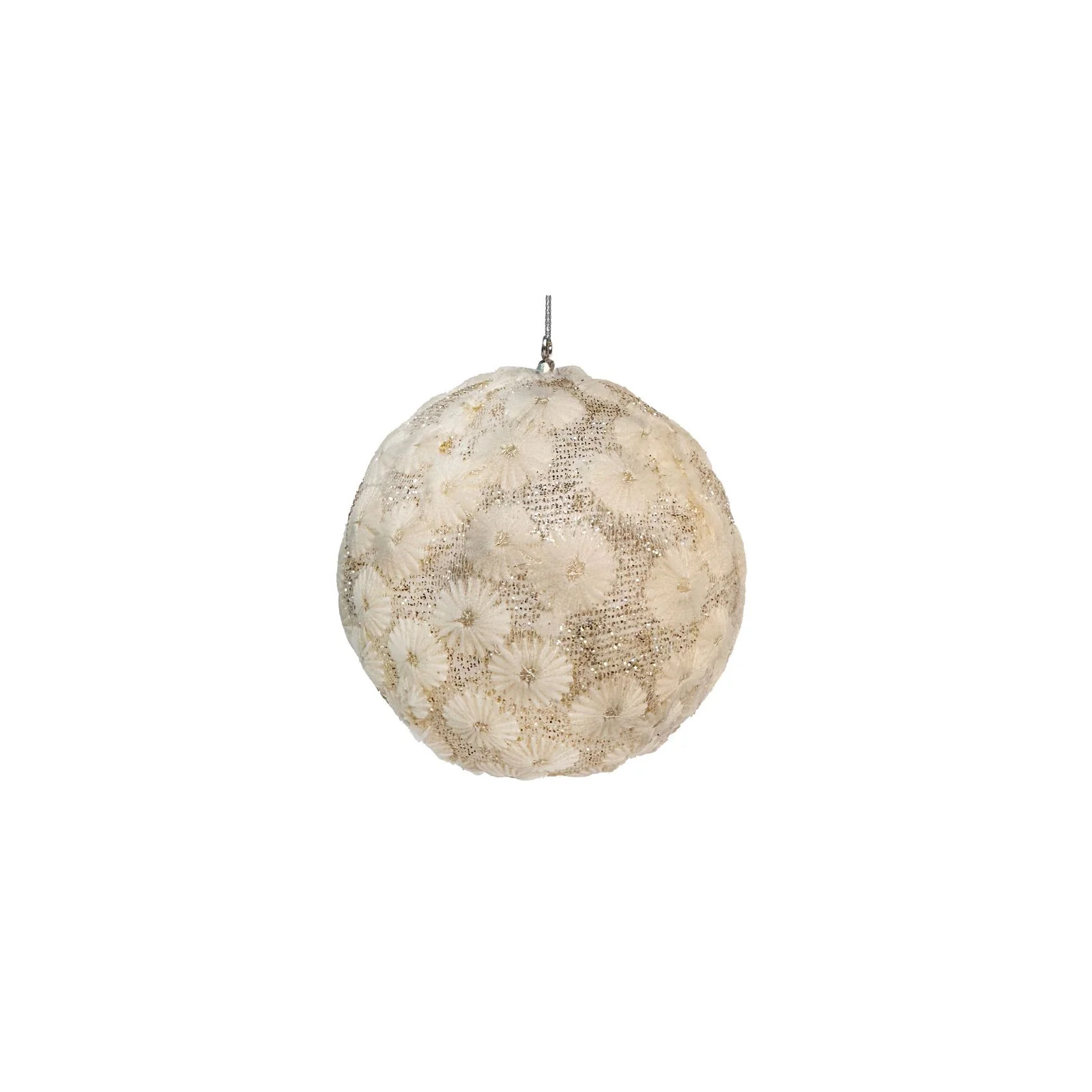 Embroidered Floral Ornament | Brooke and Lou