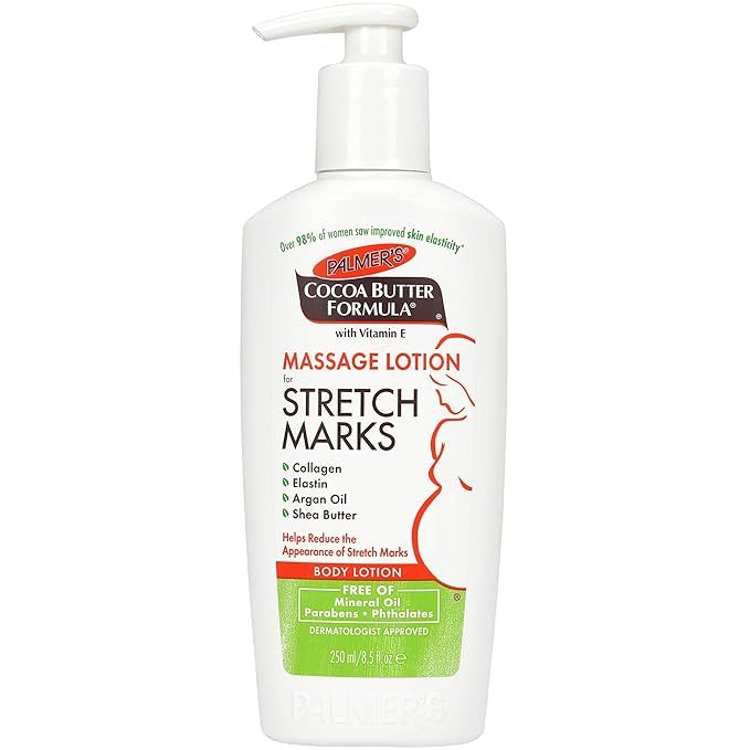 Amazon.com : Palmer's Cocoa Butter Formula Massage Lotion For Stretch Marks, Pregnancy Skin Care,... | Amazon (US)