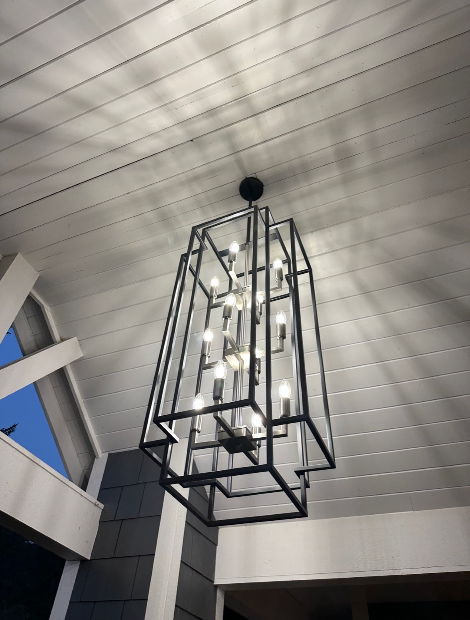 Our exterior entry light! Would also look great inside with vaulted ceilings. Love it!

#LTKsalealert #LTKhome