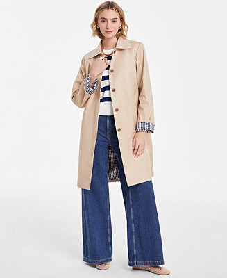 On 34th Women's Classic Mac Jacket, Exclusively at Macy's - Macy's | Macy's