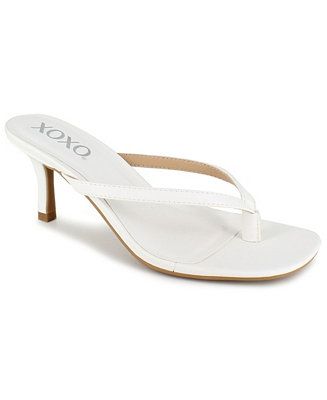 XOXO Women's Gem Thong Dress Sandals & Reviews - Sandals - Shoes - Macy's | Macys (US)