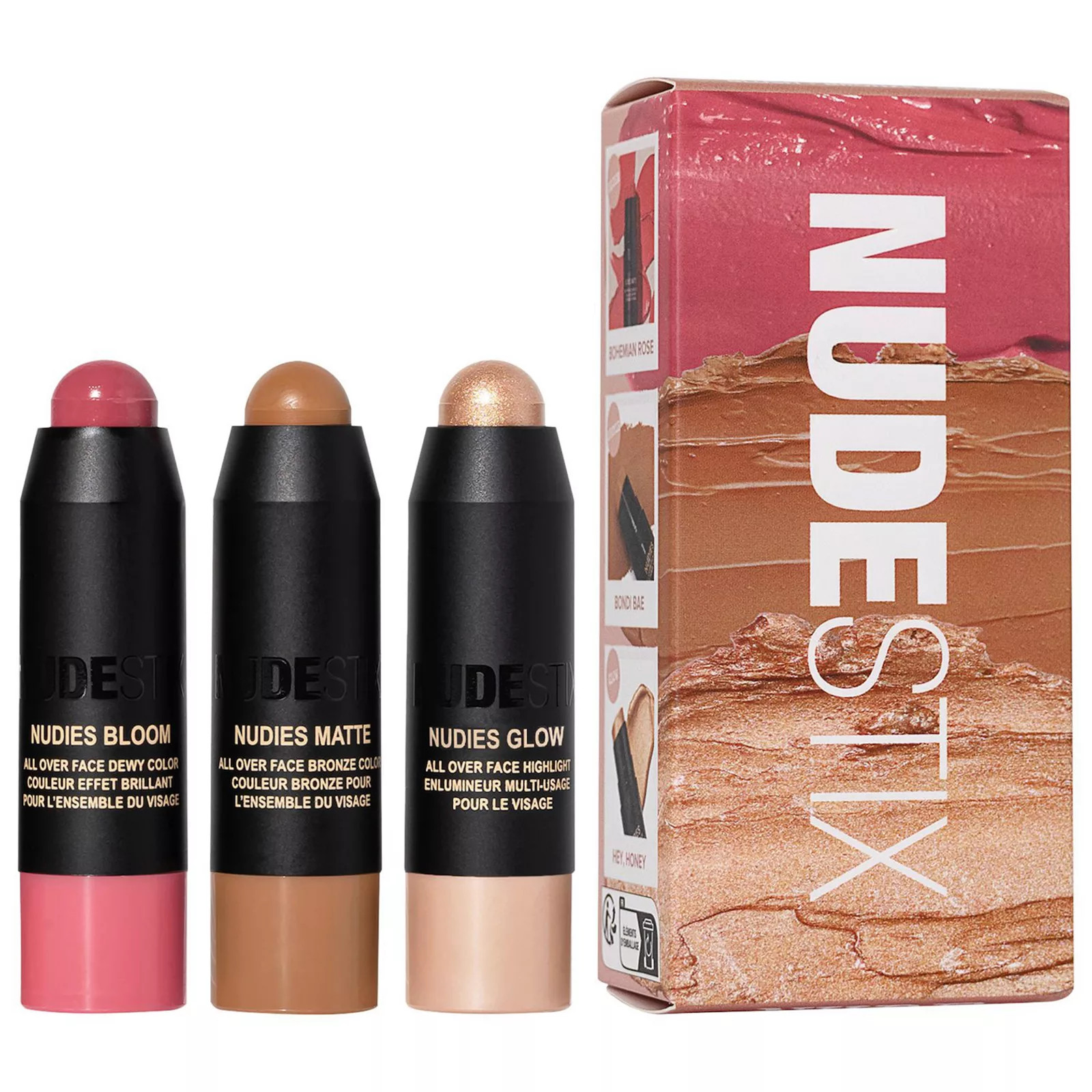 NUDESTIX Mini NUDIES Roses 'N Honey Nudes 3pc Kit, Size: 1.9Oz, Na | Kohl's