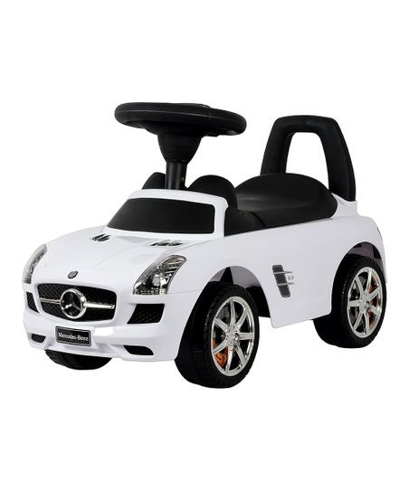 White Mercedes Push Car | Zulily