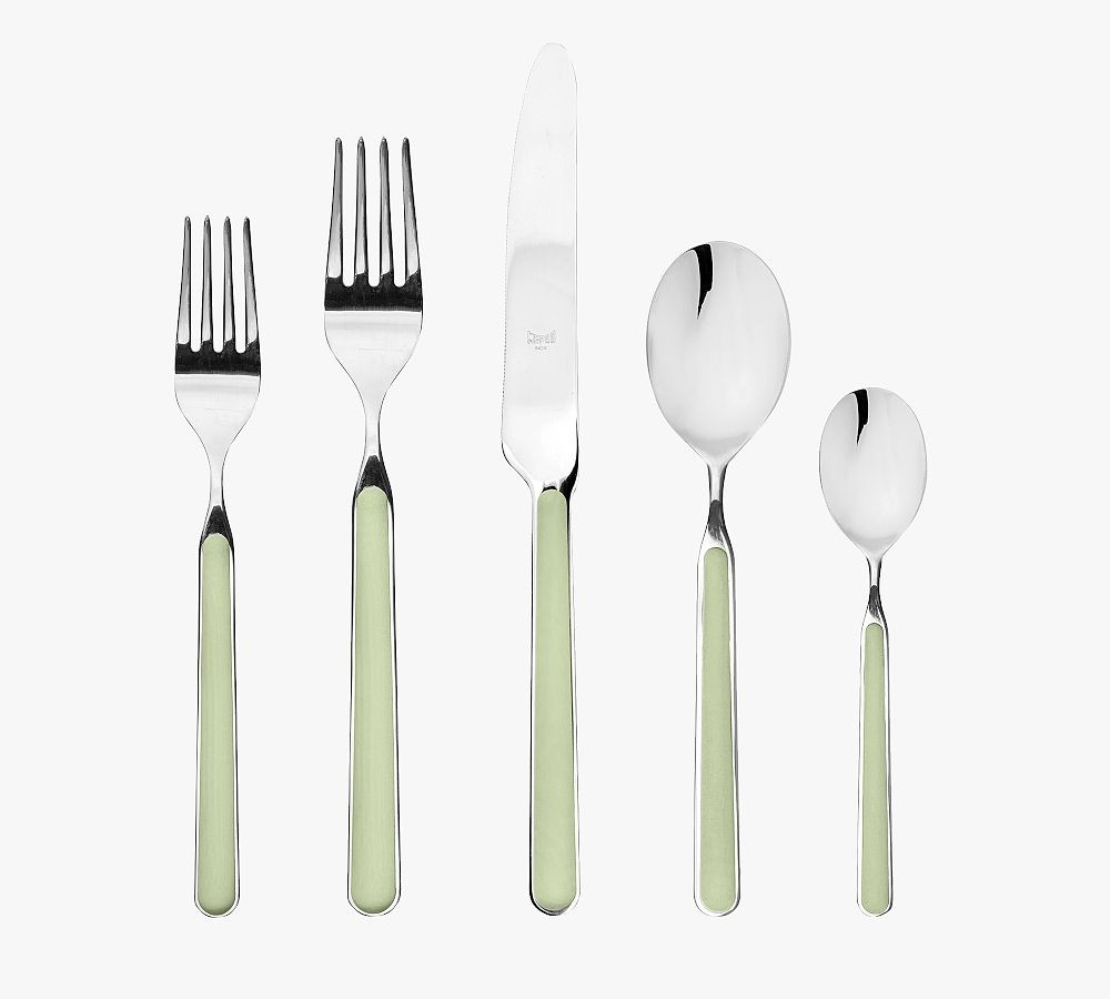 Fantasia Italian Color Handled Flatware Sets | Pottery Barn (US)