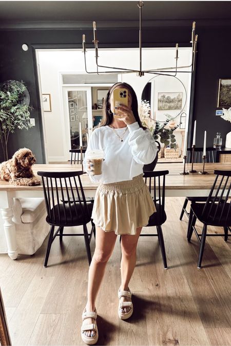 SUMMER OUTFIT OF THE DAY 

Jumper
Romper 
Cropped sweatshirt 
Sandals 
Spring outfit 
Amazon finds 

#LTKStyleTip #LTKActive #LTKFindsUnder50